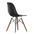 Cadeira Eames em Plástico DSW / Base dark maple